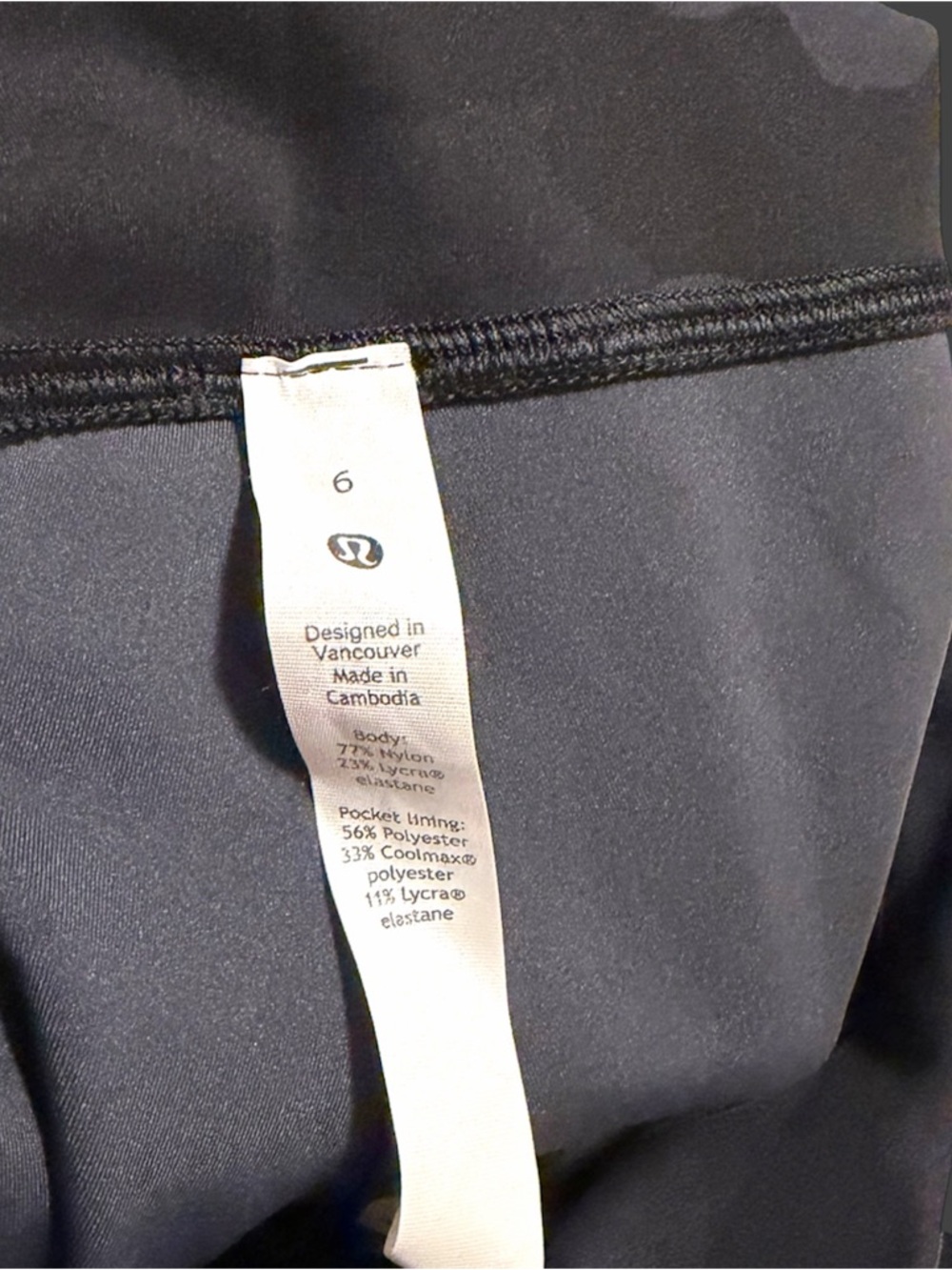 Lululemon Wunder Train High-Rise Tight 28"
Heritage 365 Camo Deep Coal Multi - Picture 4 of 4